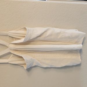 Never Worn White v-neck tank